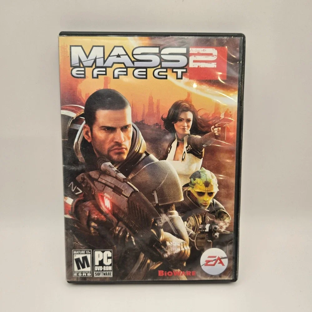 Electronic Mass Effect 2 PC Video Game Mature Sci-Fi RPG BioWare 2-Disc 2010